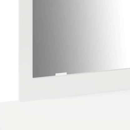 vidaXL Dressing Table White 100 x 40 x 70 cm Engineered Wood