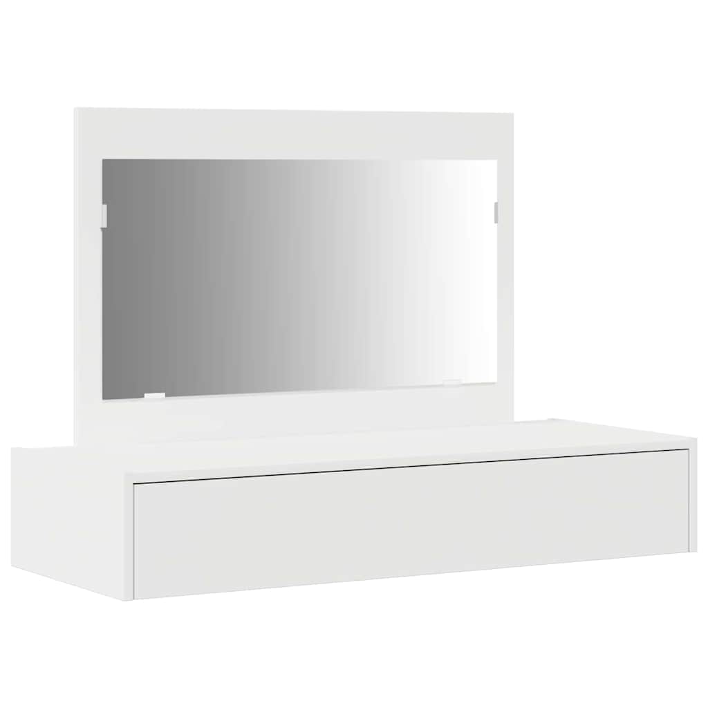 vidaXL Dressing Table White 100 x 40 x 70 cm Engineered Wood