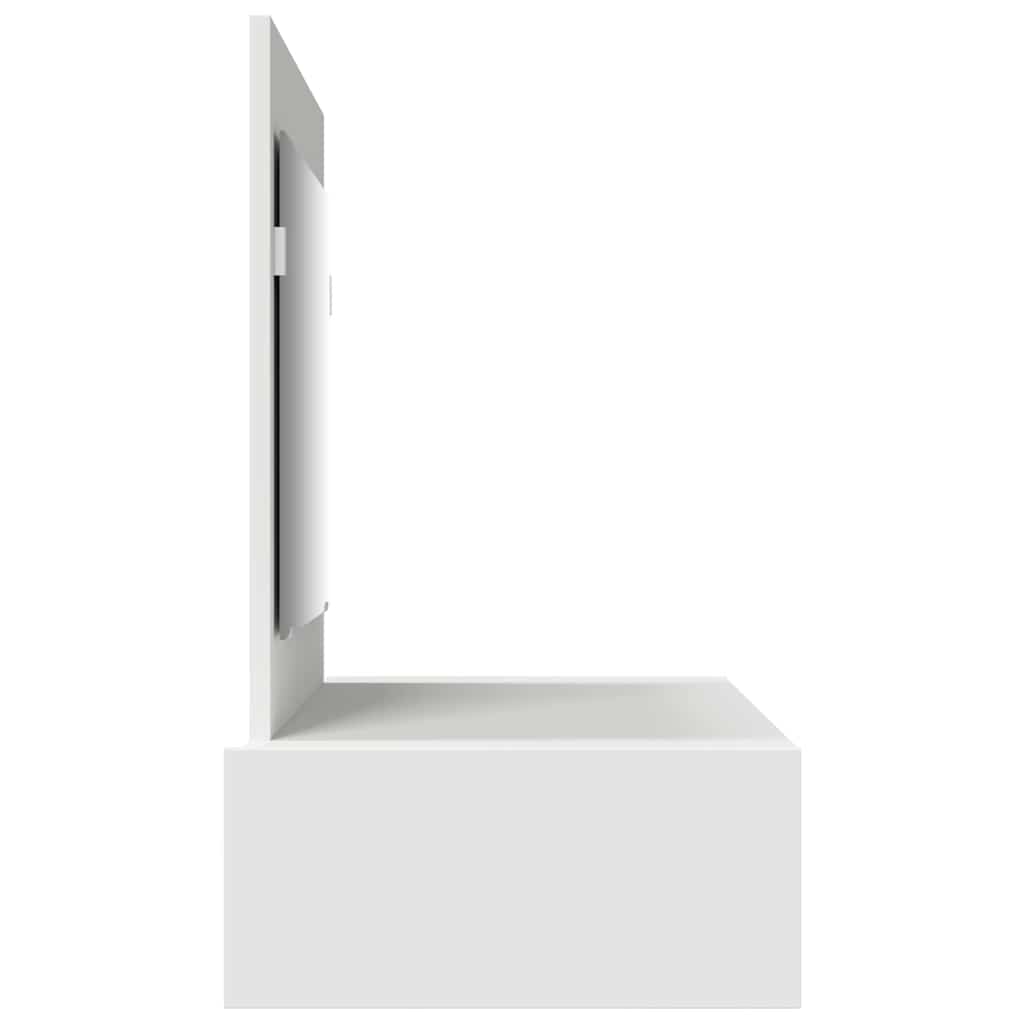 vidaXL Dressing Table White 100 x 40 x 70 cm Engineered Wood