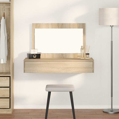 vidaXL Dressing Table Brown 100 x 40 x 70 cm Engineered Wood