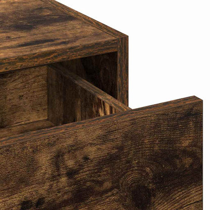 vidaXL Dressing Table Brown 100 x 40 x 70 cm Engineered Wood