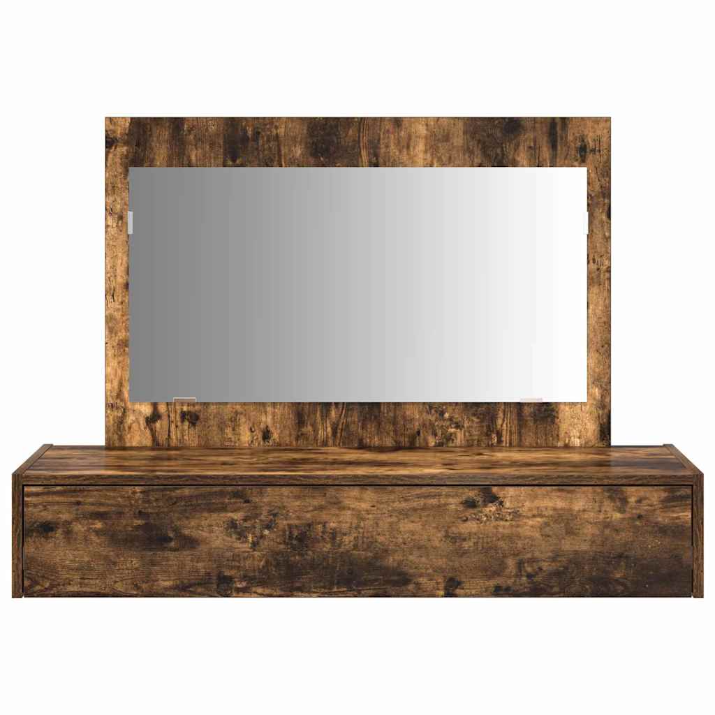 vidaXL Dressing Table Brown 100 x 40 x 70 cm Engineered Wood