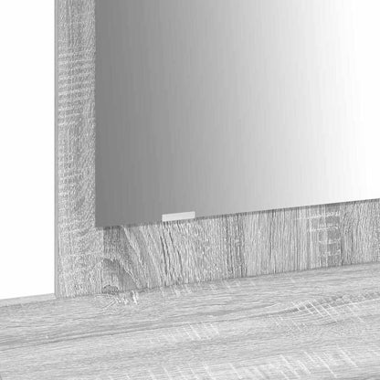 vidaXL Dressing Table Grey 100 x 40 x 70 cm Engineered Wood