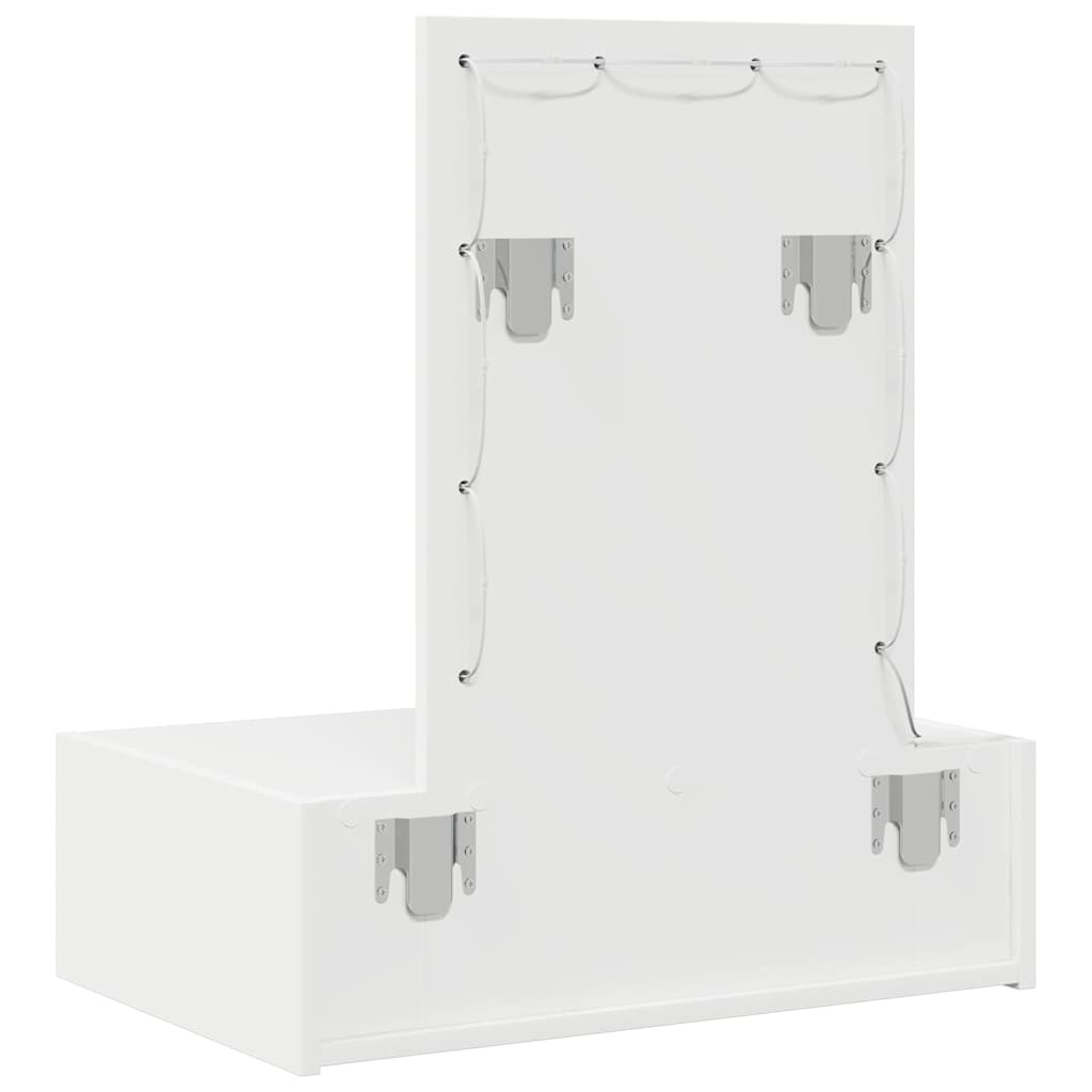 vidaXL Dressing Table White 60 x 40 x 70 cm Engineered Wood