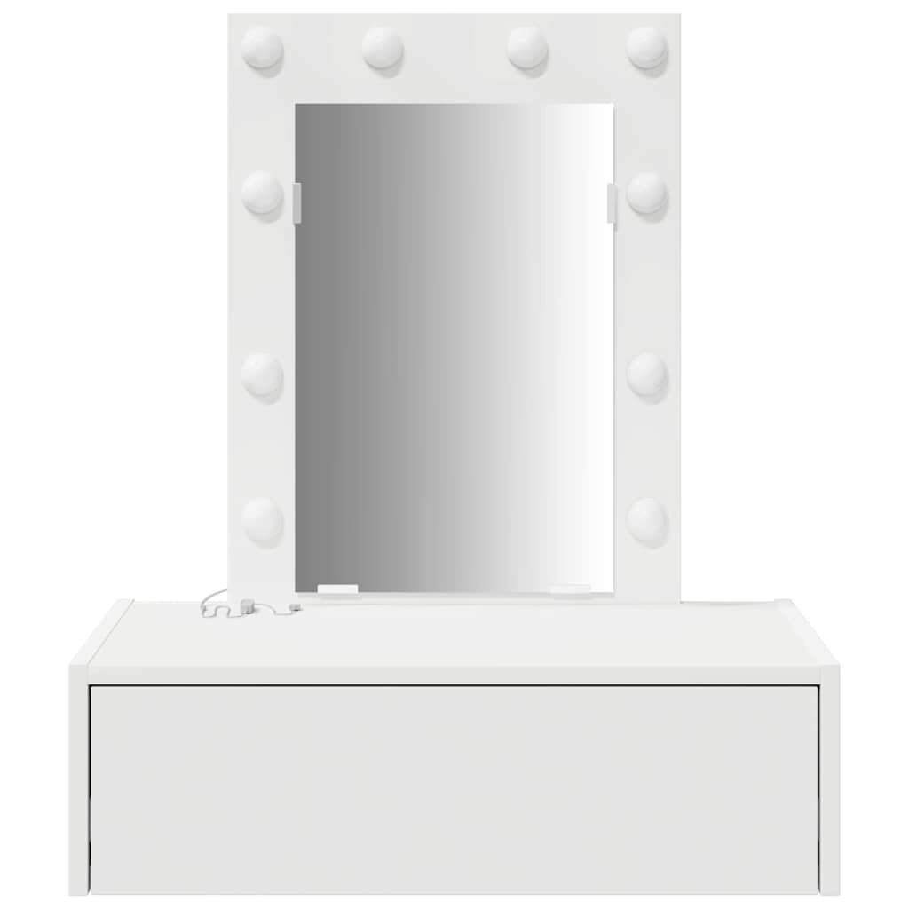 vidaXL Dressing Table White 60 x 40 x 70 cm Engineered Wood