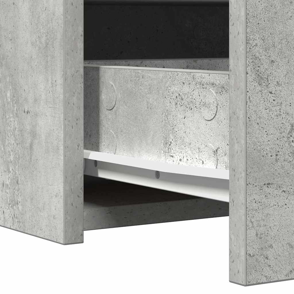 vidaXL Dressing Table Grey 60 x 40 x 70 cm Engineered Wood
