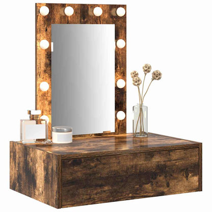 vidaXL Dressing Table Brown 60 x 40 x 70 cm Engineered Wood