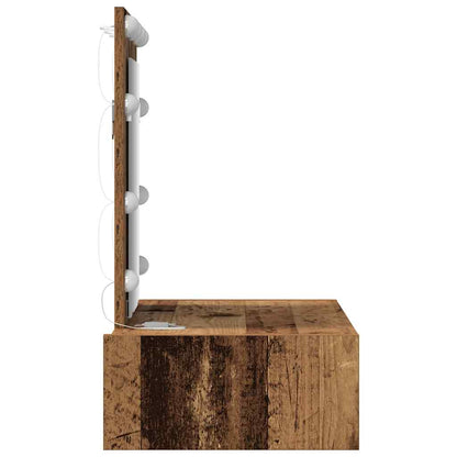 vidaXL Dressing Table Brown 60 x 40 x 70 cm Engineered Wood