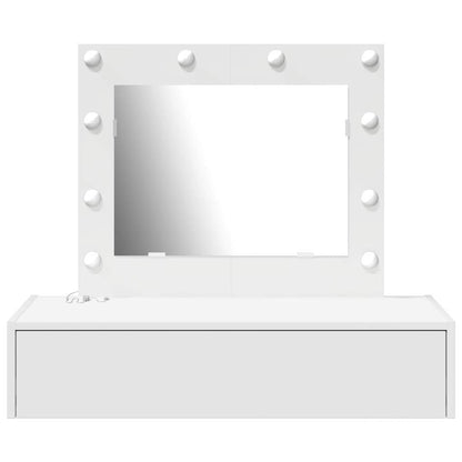 vidaXL Dressing Table White 83 x 40 x 70 cm Engineered Wood