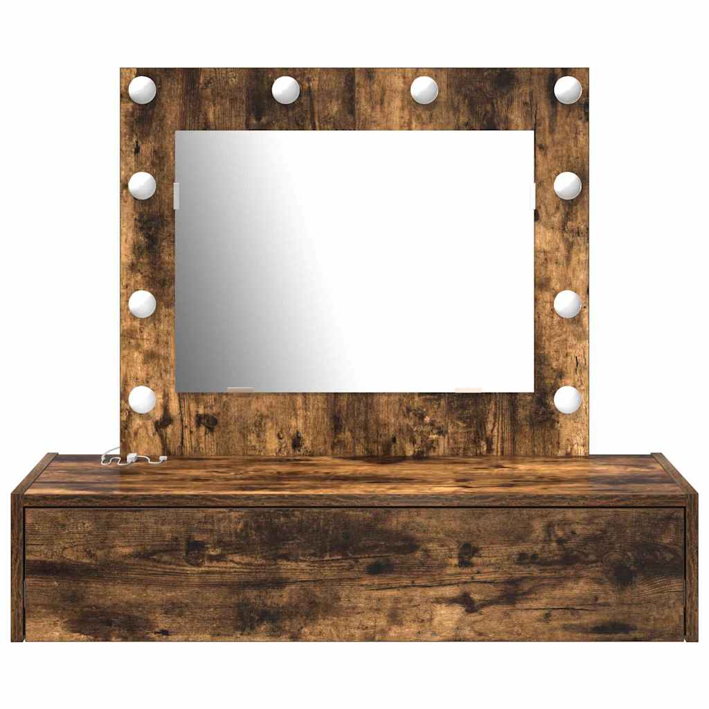 vidaXL Dressing Table Brown 83 x 40 x 70 cm Engineered Wood