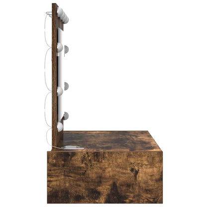 vidaXL Dressing Table Brown 83 x 40 x 70 cm Engineered Wood