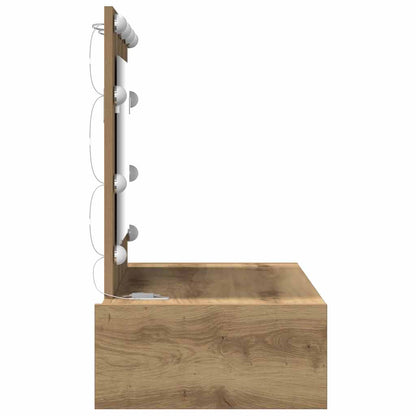 vidaXL Dressing Table Brown 83 x 40 x 70 cm Engineered Wood