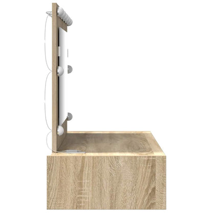 vidaXL Dressing Table Brown 100 x 40 x 70 cm Engineered Wood