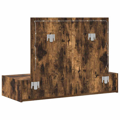 vidaXL Dressing Table Brown 100 x 40 x 70 cm Engineered Wood