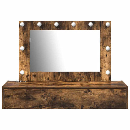 vidaXL Dressing Table Brown 100 x 40 x 70 cm Engineered Wood