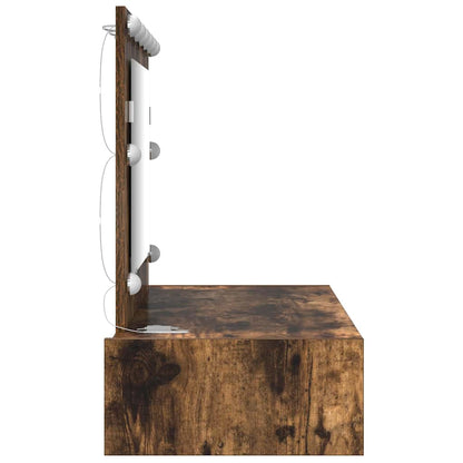 vidaXL Dressing Table Brown 100 x 40 x 70 cm Engineered Wood