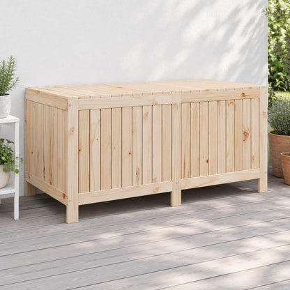 vidaXL Garden Storage Box 359 L Solid Pine Wood 146.5 x 68 x 63 cm