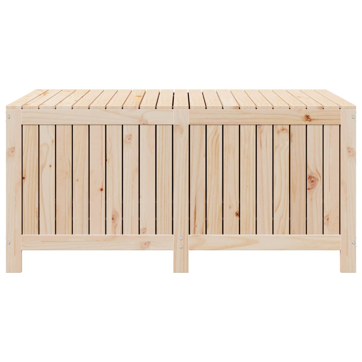 vidaXL Garden Storage Box 359 L Solid Pine Wood 146.5 x 68 x 63 cm