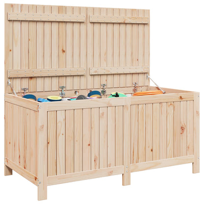 vidaXL Garden Storage Box 359 L Solid Pine Wood 146.5 x 68 x 63 cm