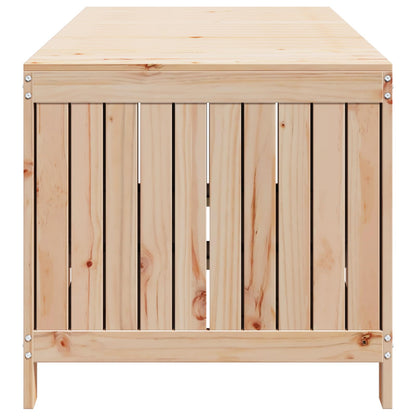 vidaXL Garden Storage Box 359 L Solid Pine Wood 146.5 x 68 x 63 cm