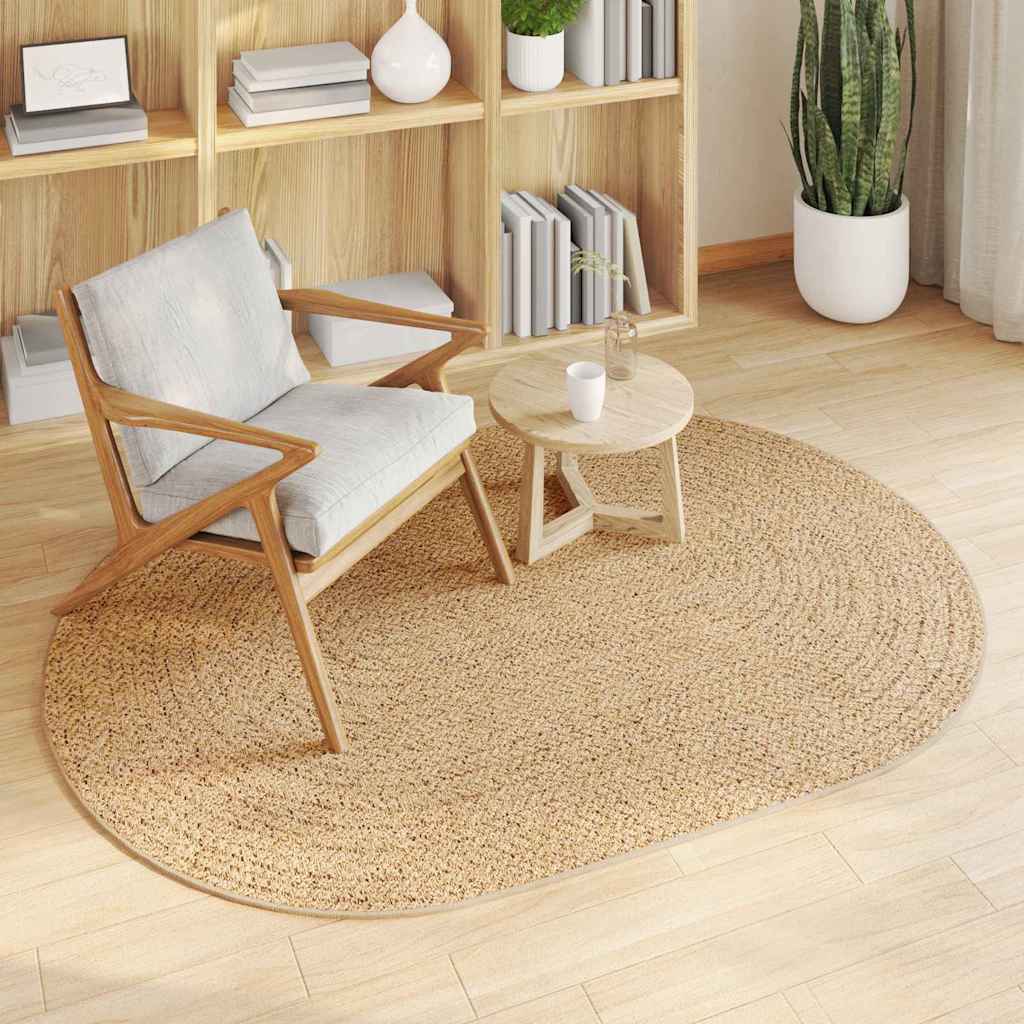 vidaXL Rug ZIZUR Brown 170 x 120 cm Polypropylene