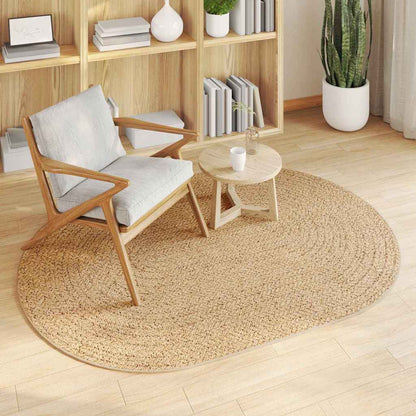 vidaXL Rug ZIZUR Brown 170 x 120 cm Polypropylene