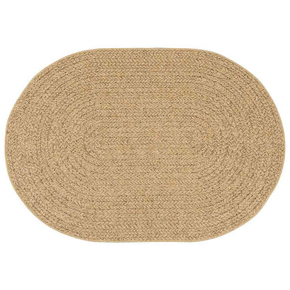 vidaXL Rug ZIZUR Brown 170 x 120 cm Polypropylene