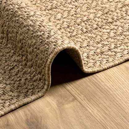 vidaXL Rug ZIZUR Brown 200 x 140 cm Polypropylene