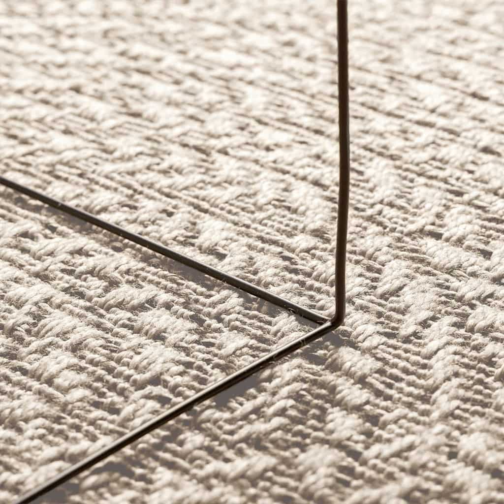 vidaXL Rug ZIZUR Cream 150 x 80 cm Polypropylene