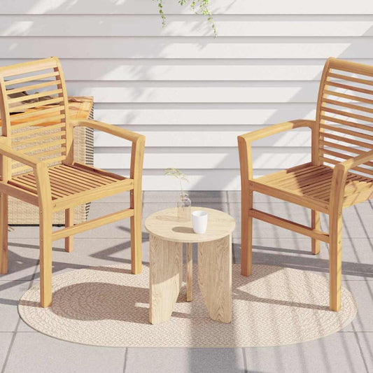 vidaXL Rug ZIZUR Cream 150 x 80 cm Polypropylene