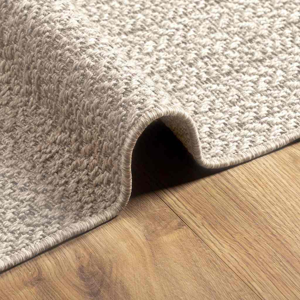 vidaXL Rug ZIZUR Cream 200 x 100 cm Polypropylene