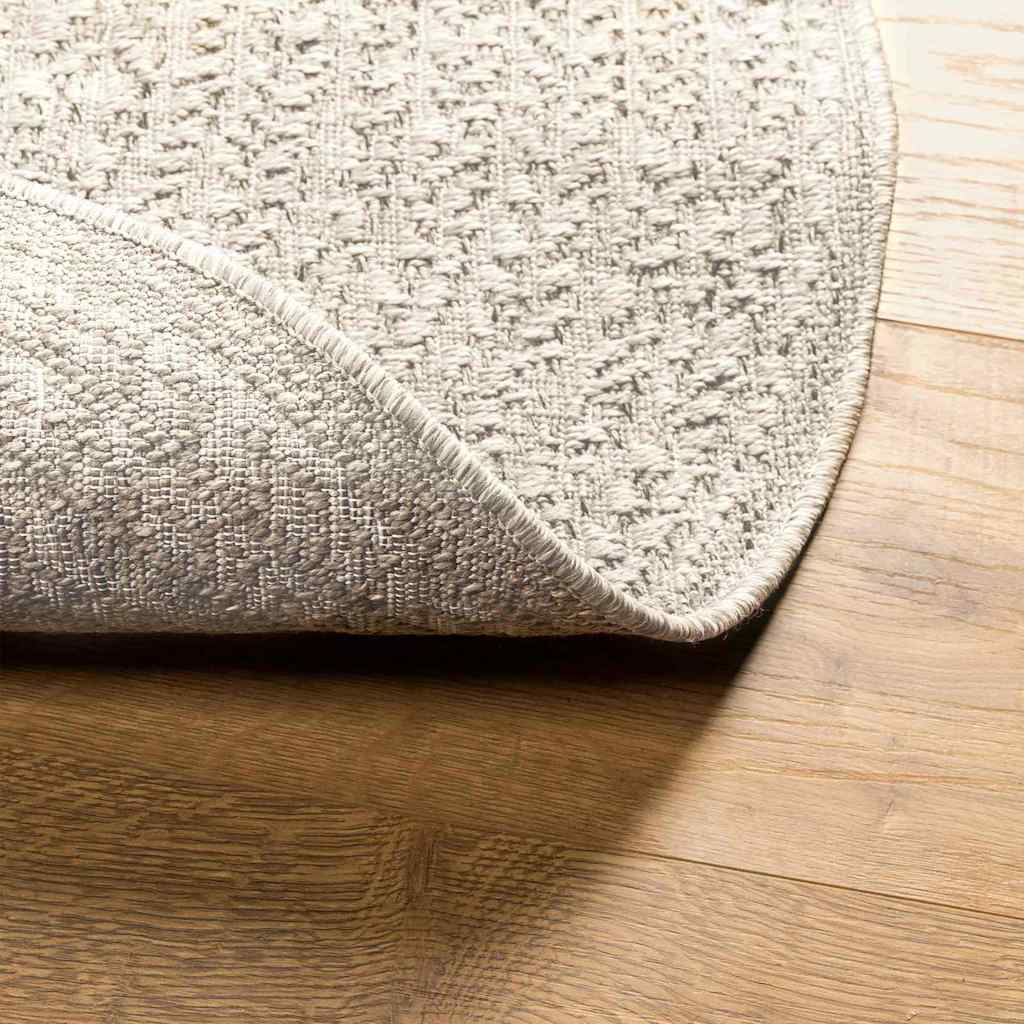 vidaXL Rug ZIZUR Cream 200 x 140 cm Polypropylene