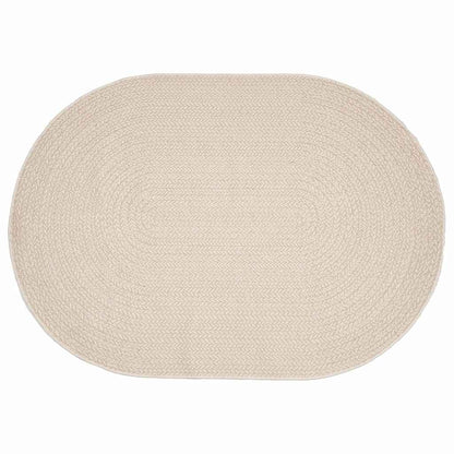 vidaXL Rug ZIZUR Cream 200 x 140 cm Polypropylene