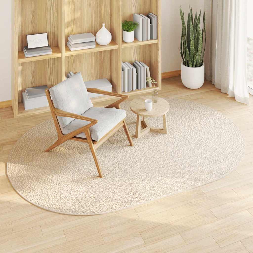 vidaXL Rug ZIZUR Cream 230 x 160 cm Polypropylene