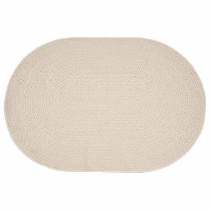 vidaXL Rug ZIZUR Cream 230 x 160 cm Polypropylene