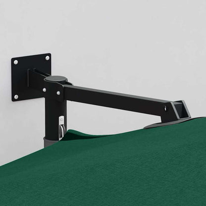 vidaXL Garden Parasol Green 248 x 248 x 148 cm Polyester and Steel