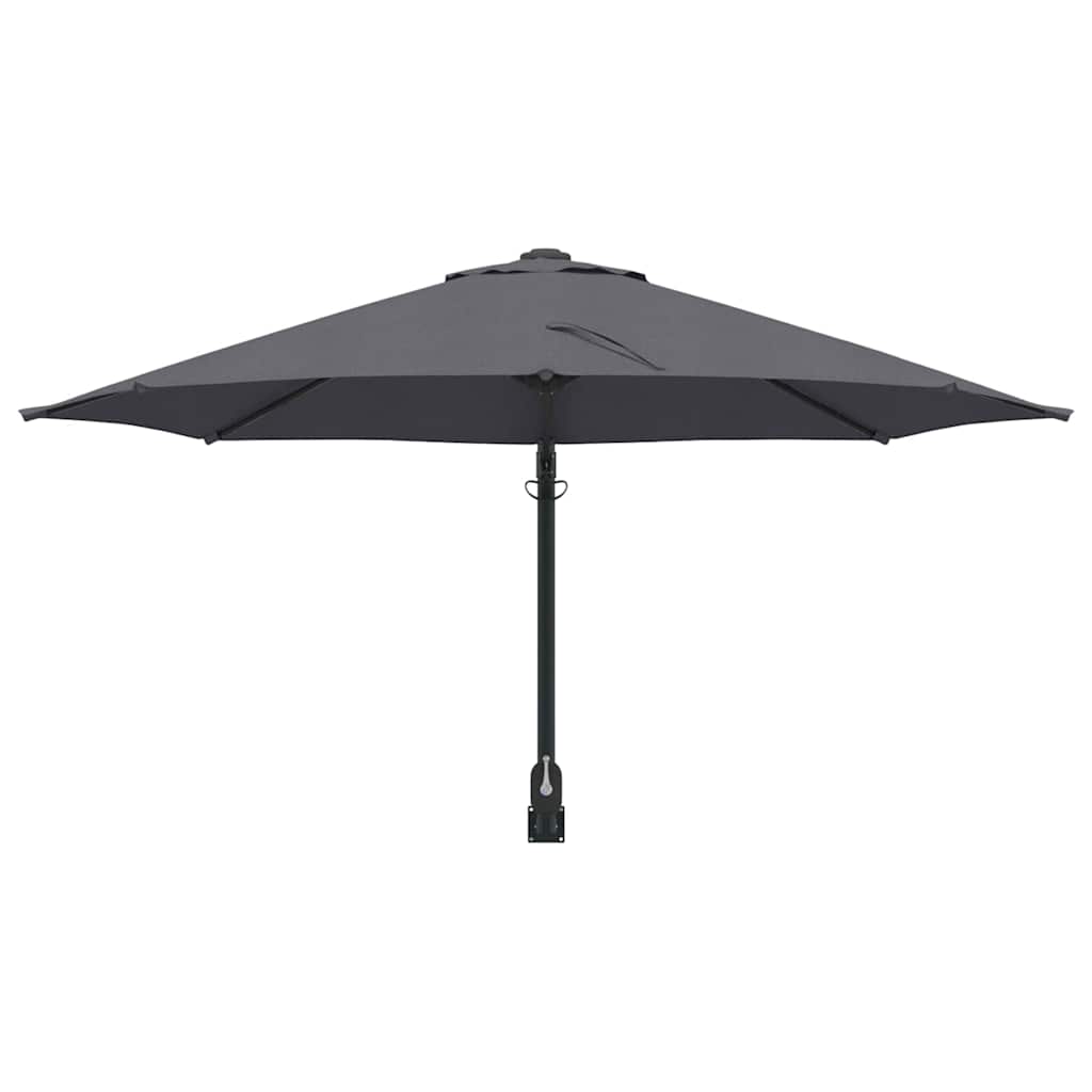 vidaXL Garden Parasol Anthracite 248 x 248 x 148 cm