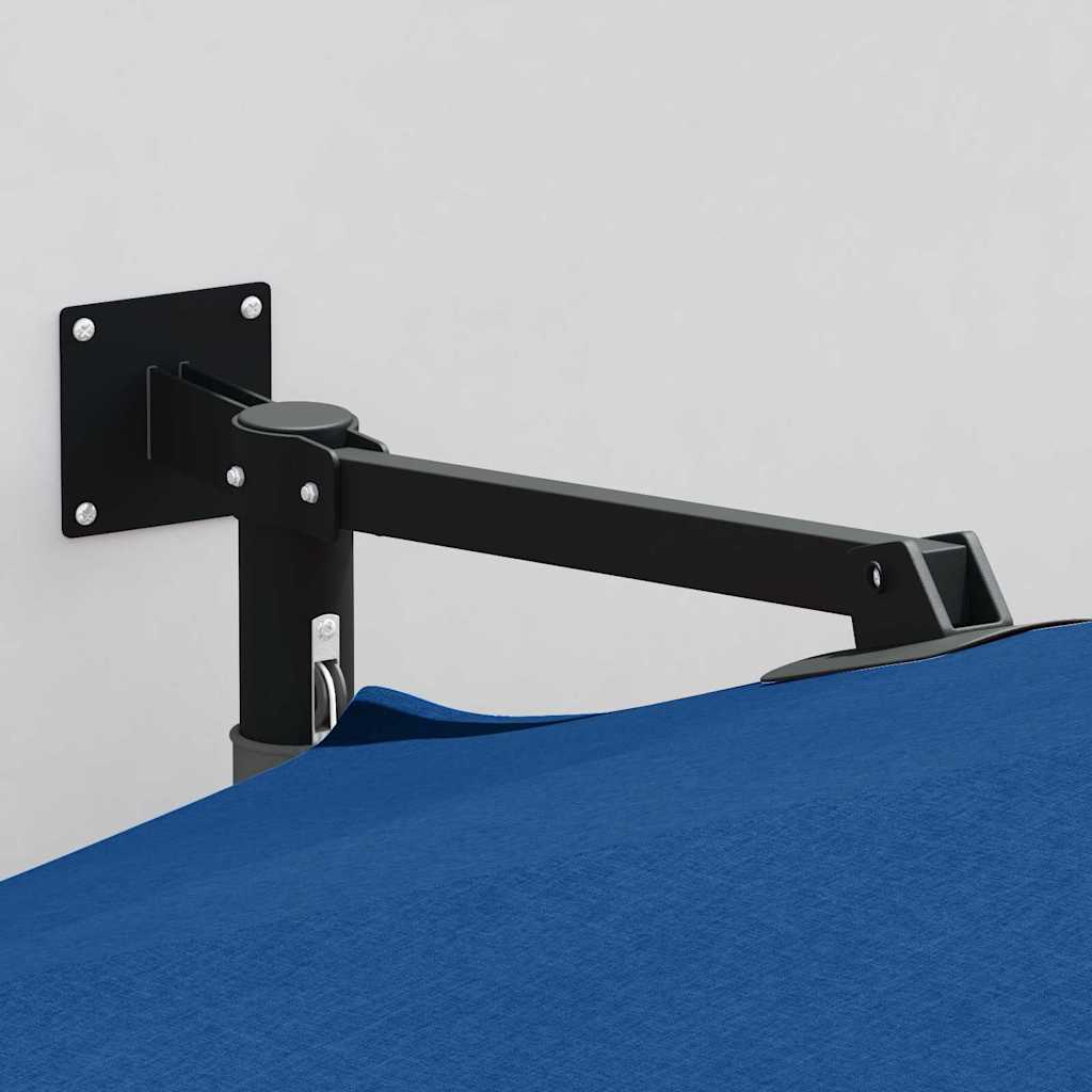 vidaXL Garden Parasol Azurblau 248 x 248 x 148 cm Polyester and Steel