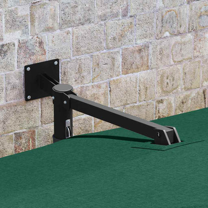 vidaXL Garden Parasol Green 248.5 x 247.5 x 160 cm Polyester and Steel