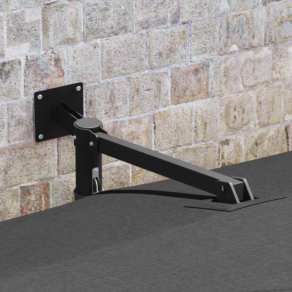 vidaXL Garden Parasol Anthracite 248.5 x 247.5 x 160 cm