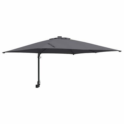 vidaXL Garden Parasol Anthracite 248.5 x 247.5 x 160 cm
