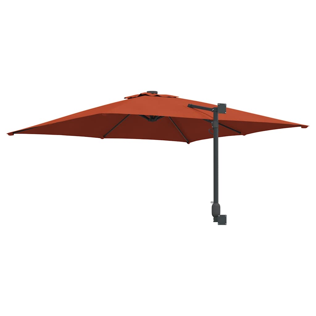 vidaXL Garden Parasol Terracotta 248.5 x 247.5 x 160 cm