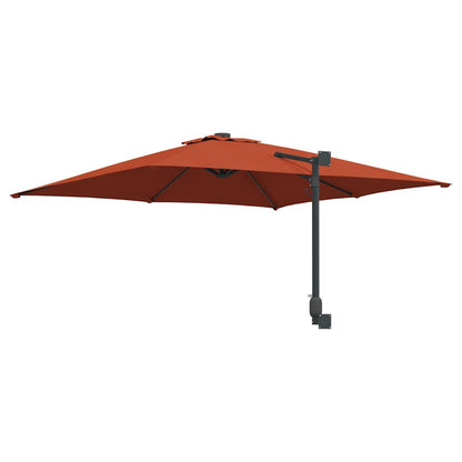 vidaXL Garden Parasol Terracotta 248.5 x 247.5 x 160 cm