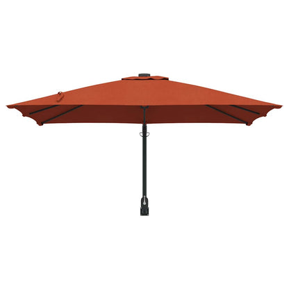 vidaXL Garden Parasol Terracotta 248.5 x 247.5 x 160 cm