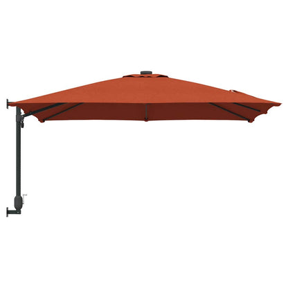 vidaXL Garden Parasol Terracotta 248.5 x 247.5 x 160 cm
