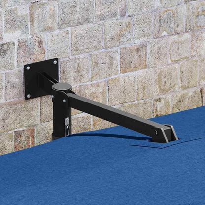 vidaXL Garden Parasol 248.5 x 247.5 x 160 cm Polyester and Steel