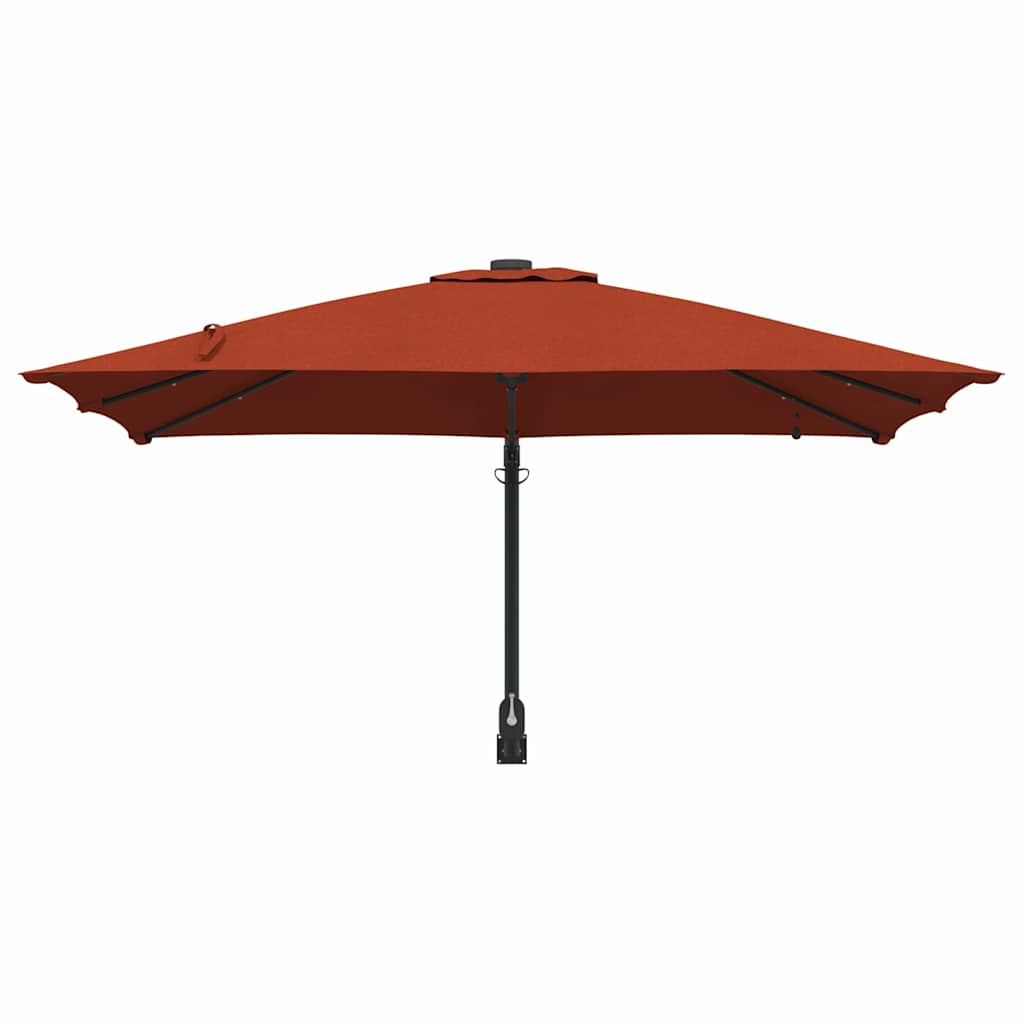 vidaXL Garden Parasol Terracotta 248.5 x 247.5 x 160 cm