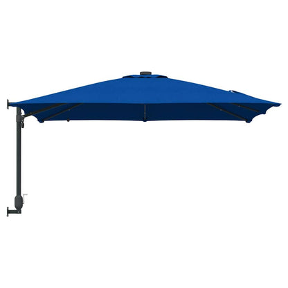 vidaXL Garden Parasol Azurblau 248.5 x 247.5 x 160 cm