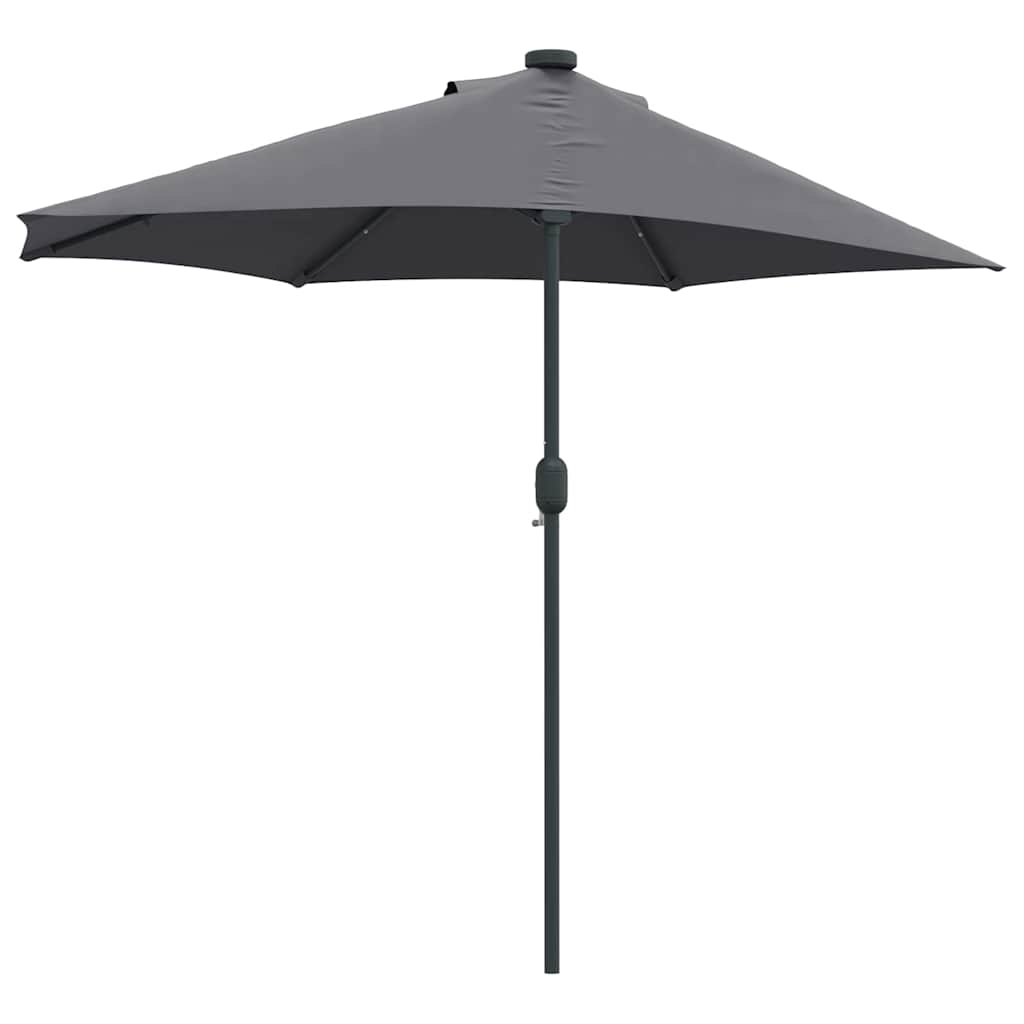 vidaXL Garden Parasol Anthracite 294 x 150 x 223 cm
