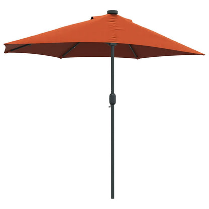 vidaXL Garden Parasol Terracotta 294 x 150 x 223 cm